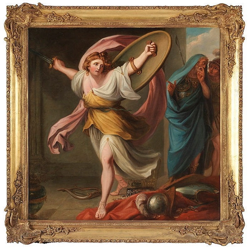 Achille è riconosciuto da Nestore